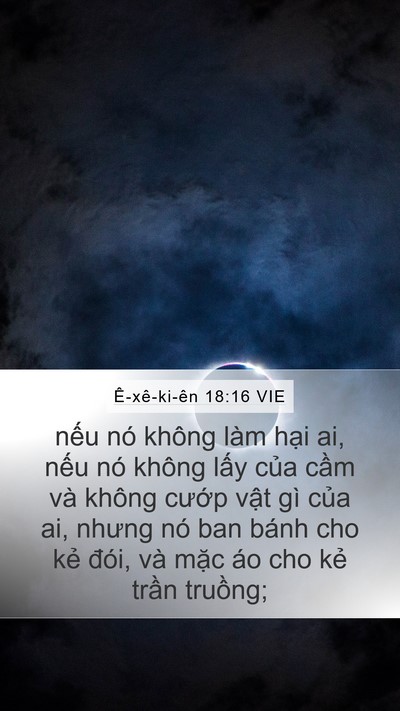 Ê-xê-ki-ên 18:16 VIE Bible Verse Image