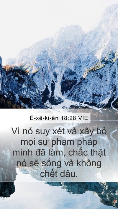 Ê-xê-ki-ên 18:28 VIE Bible Verse Image