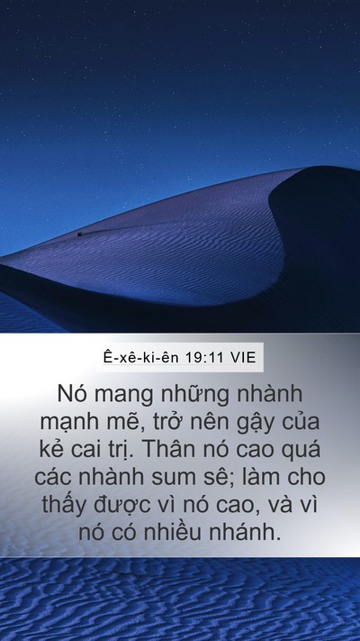 Ê-xê-ki-ên 19:11 VIE Bible Verse Image