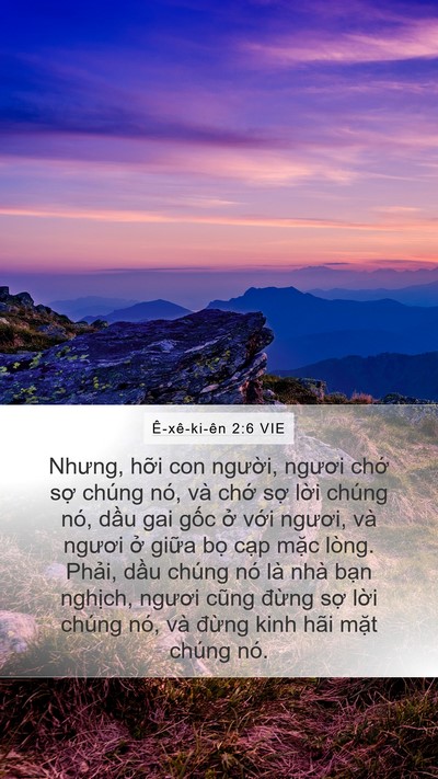 Ê-xê-ki-ên 2:6 VIE Bible Verse Image