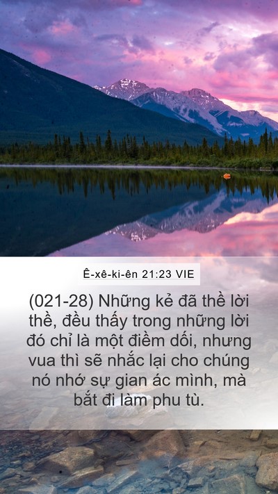 Ê-xê-ki-ên 21:23 VIE Bible Verse Image