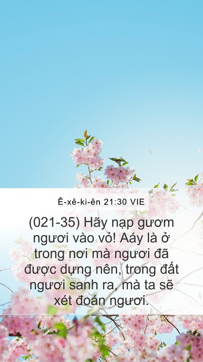 Ê-xê-ki-ên 21:30 VIE Bible Verse Image