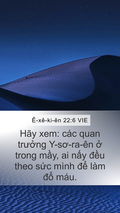 Ê-xê-ki-ên 22:6 VIE Bible Verse Image