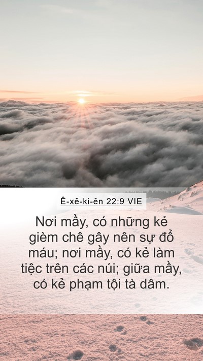 Ê-xê-ki-ên 22:9 VIE Bible Verse Image