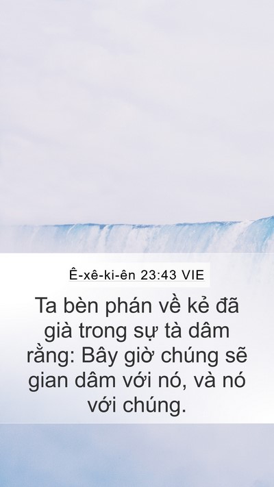 Ê-xê-ki-ên 23:43 VIE Bible Verse Image