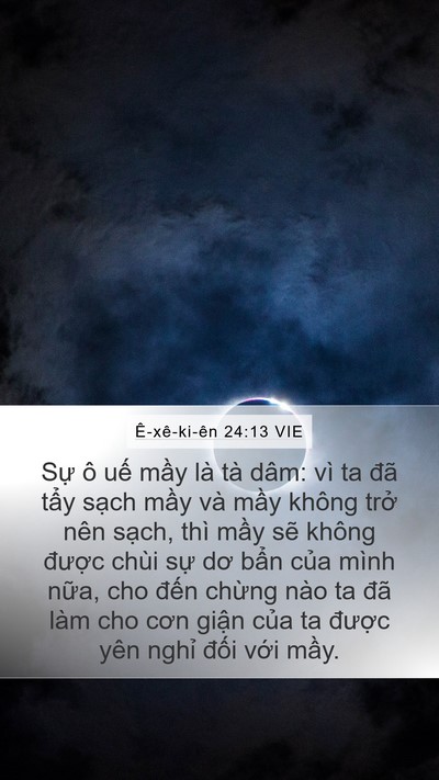 Ê-xê-ki-ên 24:13 VIE Bible Verse Image