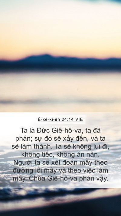 Ê-xê-ki-ên 24:14 VIE Bible Verse Image