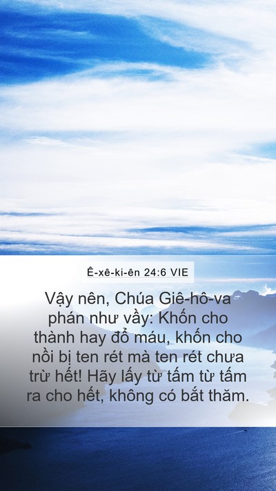 Ê-xê-ki-ên 24:6 VIE Bible Verse Image