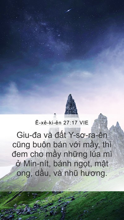 Ê-xê-ki-ên 27:17 VIE Bible Verse Image