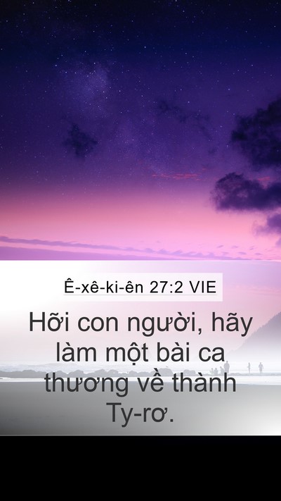 Ê-xê-ki-ên 27:2 VIE Bible Verse Image