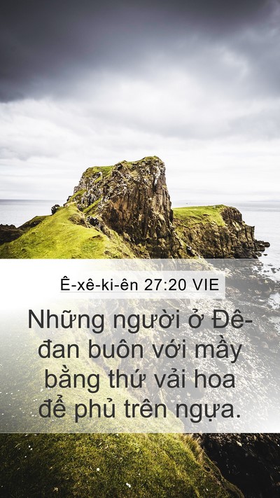 Ê-xê-ki-ên 27:20 VIE Bible Verse Image