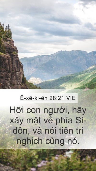 Ê-xê-ki-ên 28:21 VIE Bible Verse Image