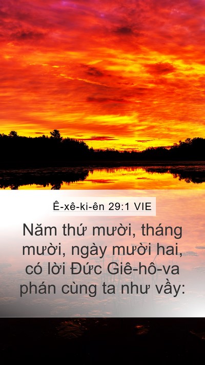 Ê-xê-ki-ên 29:1 VIE Bible Verse Image