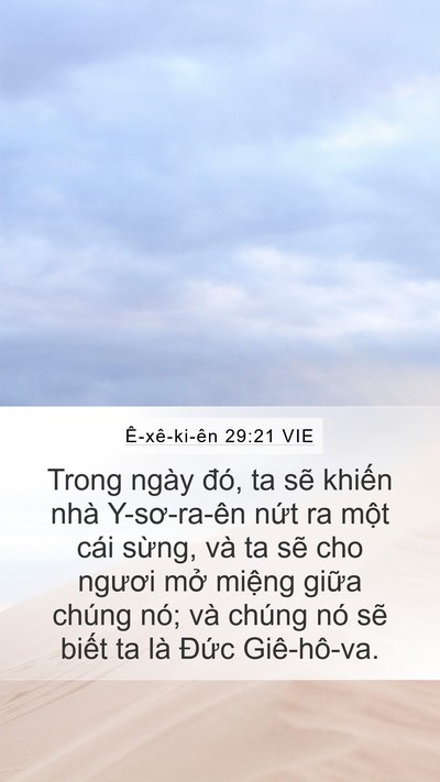 Ê-xê-ki-ên 29:21 VIE Bible Verse Image