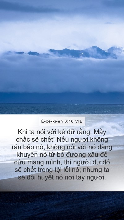 Ê-xê-ki-ên 3:18 VIE Bible Verse Image