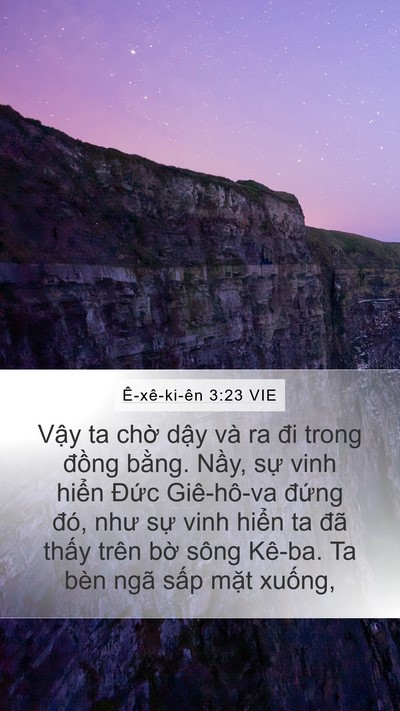 Ê-xê-ki-ên 3:23 VIE Bible Verse Image