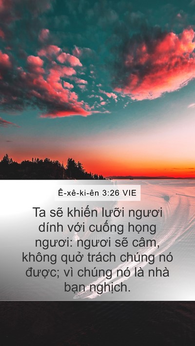 Ê-xê-ki-ên 3:26 VIE Bible Verse Image