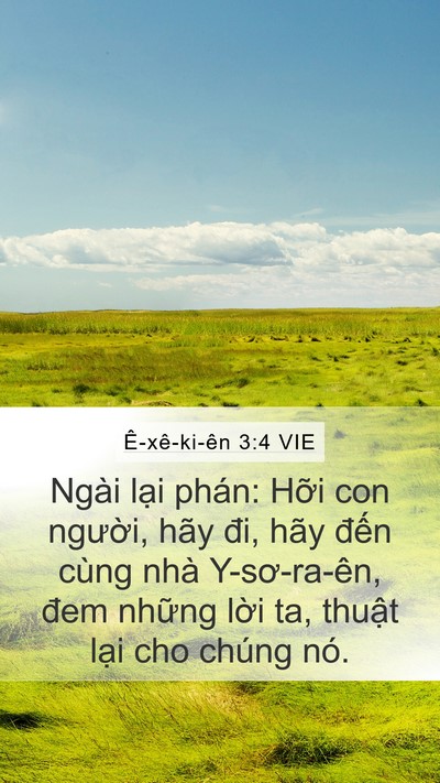 Ê-xê-ki-ên 3:4 VIE Bible Verse Image