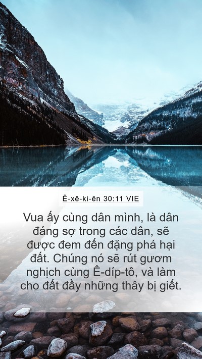 Ê-xê-ki-ên 30:11 VIE Bible Verse Image