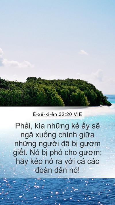 Ê-xê-ki-ên 32:20 VIE Bible Verse Image