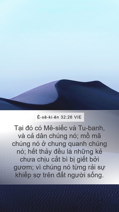 Ê-xê-ki-ên 32:26 VIE Bible Verse Image
