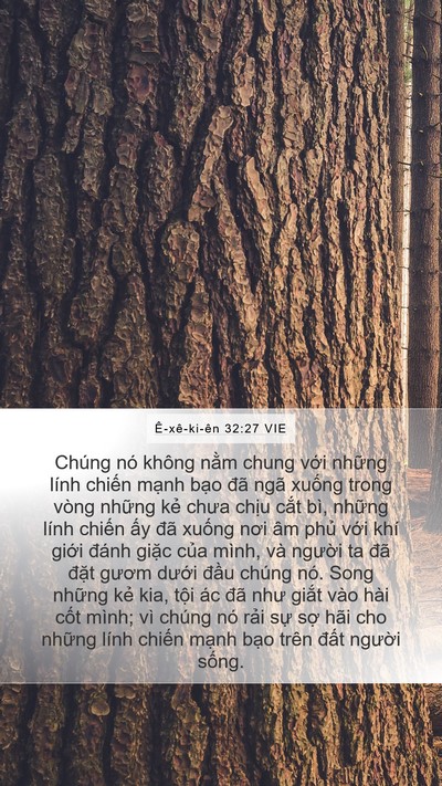 Ê-xê-ki-ên 32:27 VIE Bible Verse Image