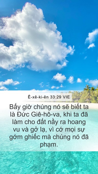 Ê-xê-ki-ên 33:29 VIE Bible Verse Image