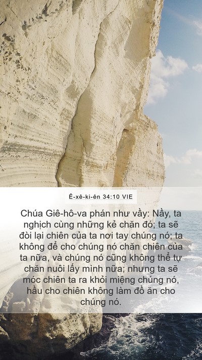 Ê-xê-ki-ên 34:10 VIE Bible Verse Image