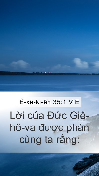 Ê-xê-ki-ên 35:1 VIE Bible Verse Image