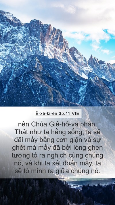 Ê-xê-ki-ên 35:11 VIE Bible Verse Image