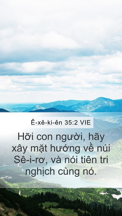 Ê-xê-ki-ên 35:2 VIE Bible Verse Image