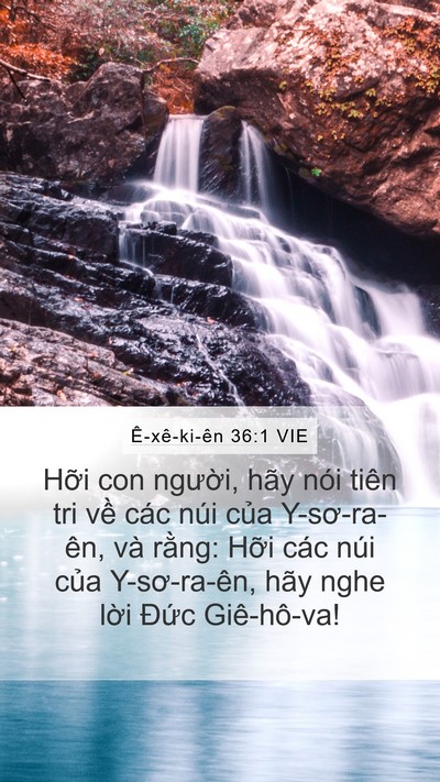 Ê-xê-ki-ên 36:1 VIE Bible Verse Image