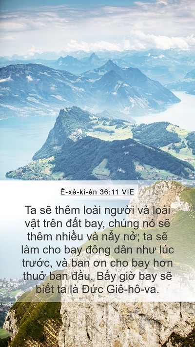 Ê-xê-ki-ên 36:11 VIE Bible Verse Image