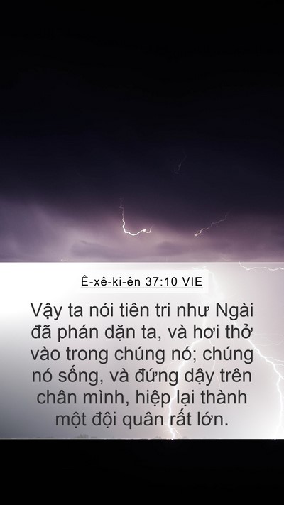 Ê-xê-ki-ên 37:10 VIE Bible Verse Image