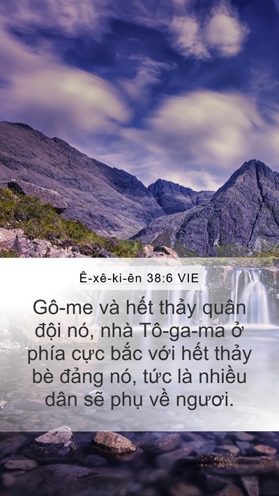 Ê-xê-ki-ên 38:6 VIE Bible Verse Image