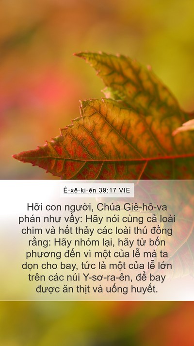 Ê-xê-ki-ên 39:17 VIE Bible Verse Image