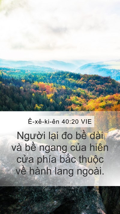 Ê-xê-ki-ên 40:20 VIE Bible Verse Image