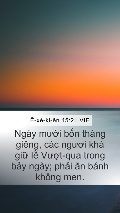 Ê-xê-ki-ên 45:21 VIE Bible Verse Image
