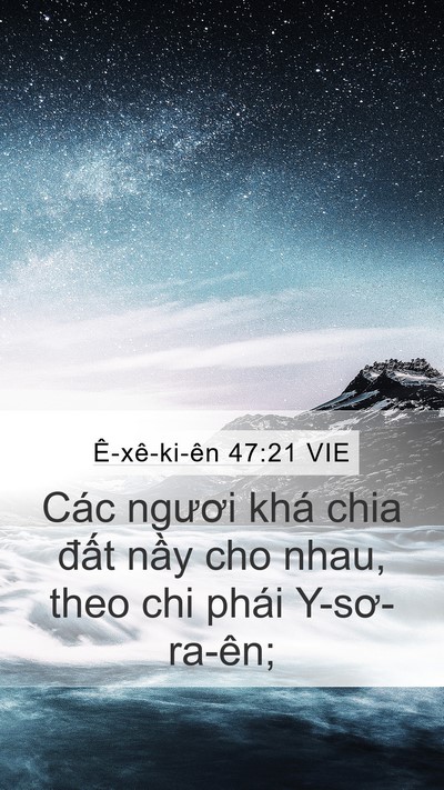 Ê-xê-ki-ên 47:21 VIE Bible Verse Image