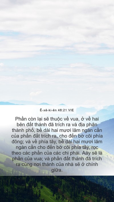 Ê-xê-ki-ên 48:21 VIE Bible Verse Image
