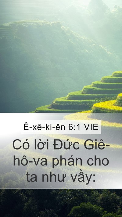 Ê-xê-ki-ên 6:1 VIE Bible Verse Image