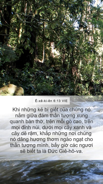 Ê-xê-ki-ên 6:13 VIE Bible Verse Image