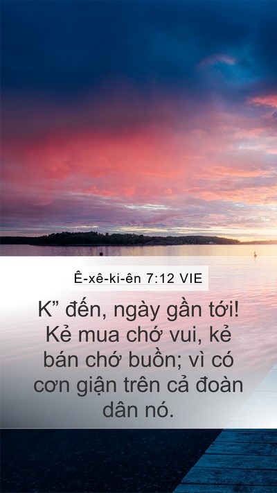 Ê-xê-ki-ên 7:12 VIE Bible Verse Image