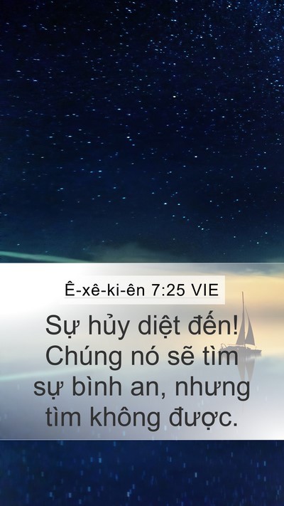 Ê-xê-ki-ên 7:25 VIE Bible Verse Image
