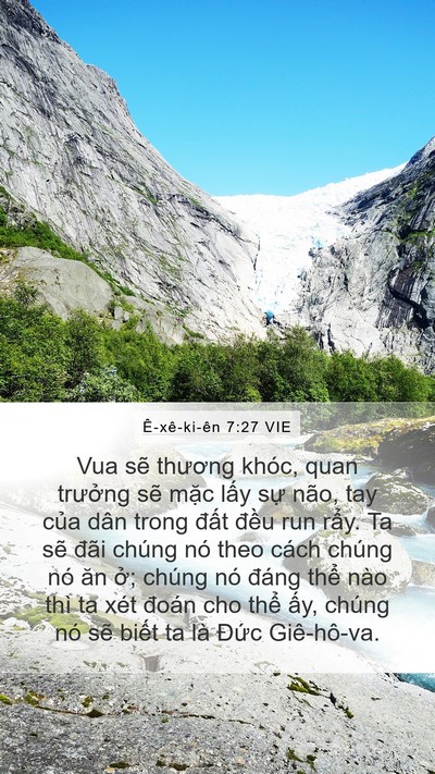 Ê-xê-ki-ên 7:27 VIE Bible Verse Image