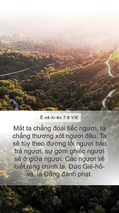 Ê-xê-ki-ên 7:9 VIE Bible Verse Image