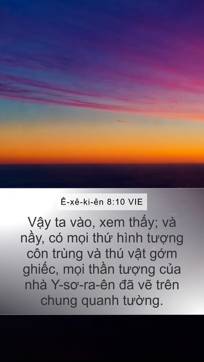 Ê-xê-ki-ên 8:10 VIE Bible Verse Image