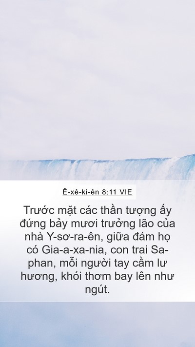 Ê-xê-ki-ên 8:11 VIE Bible Verse Image