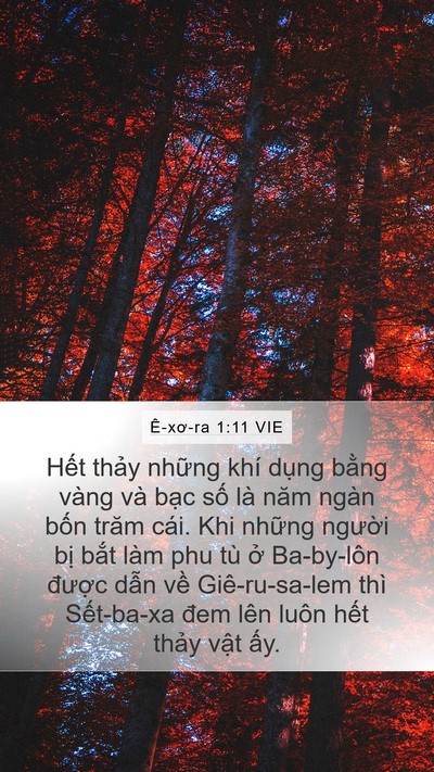 Ê-xơ-ra 1:11 VIE Bible Verse Image