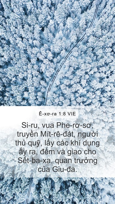 Ê-xơ-ra 1:8 VIE Bible Verse Image